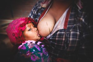 Breastfeeding BIPOC Baby